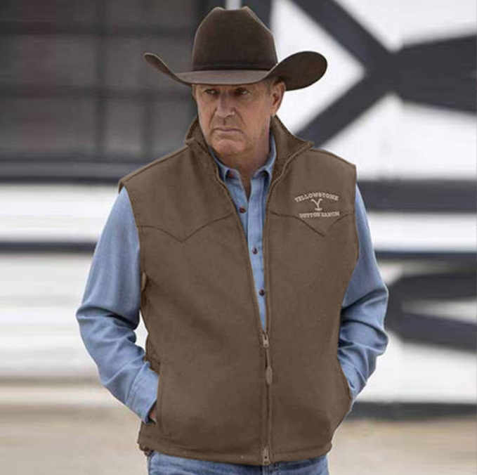 Amerikai nyugati cowboy mellény