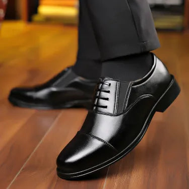 sapatos formais de couro masculino