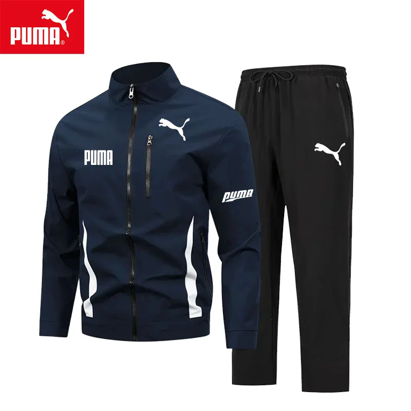 PUMA® 2026 ÚJ FÉRFI KÉT RÉSZES TRÉNINGU KABÁT ÉS NADRÁG SZETT