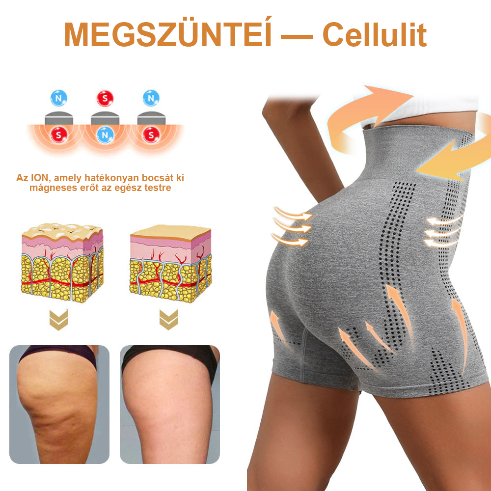 [ ⭐ utánvétel (COD) ⭐ ]KirpteTM Mikrovibrációs masszázs modul jégselyemion ionszálas javító rövidnadrág 💎