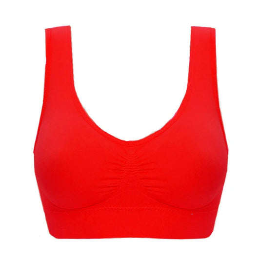 S-6XL új hálós keret nélküli sportmelltartó női jóga futó ütésálló sportmelltartó