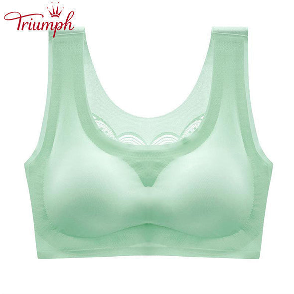 Triumph - Kényelmes melltartó a nagyon vékony jéghez és selyemhez a kövérkéknek