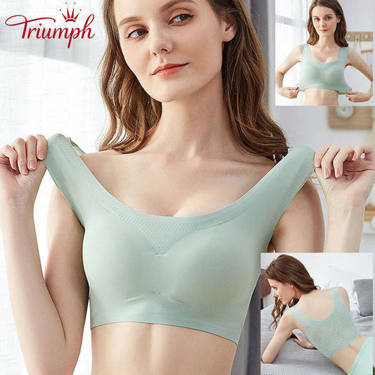 Triumph - Kényelmes melltartó a nagyon vékony jéghez és selyemhez a kövérkéknek