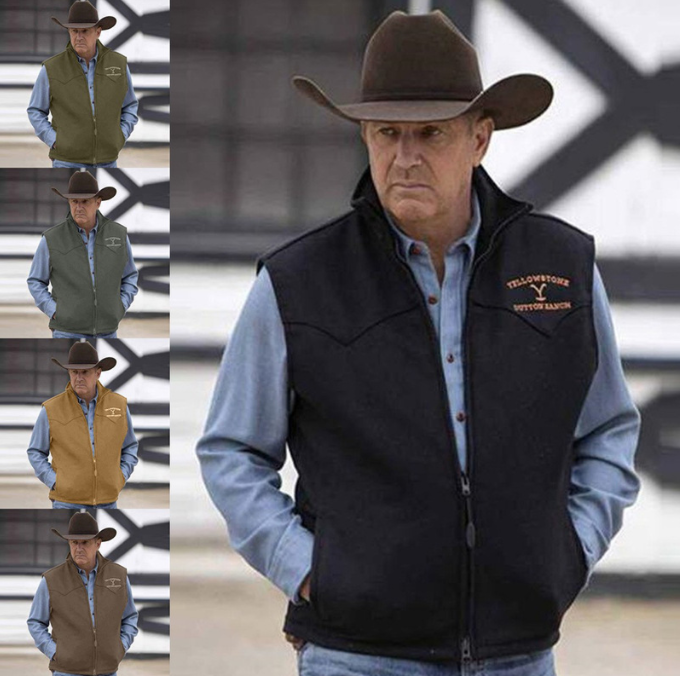 Amerikai nyugati cowboy mellény