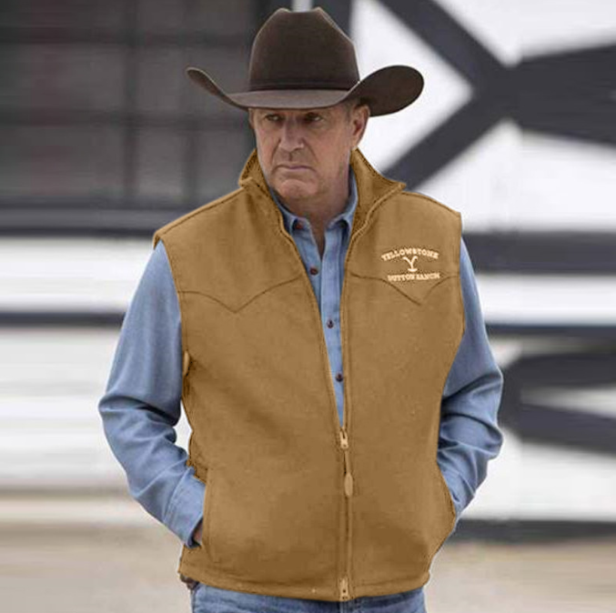 Amerikai nyugati cowboy mellény