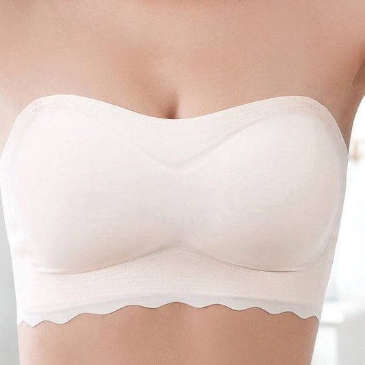 Női szexi pánt nélküli Push Up melltartó, nagy méretű (M-7XL)