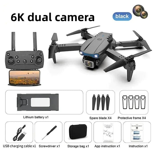 A legújabb 6K UHD dupla kamerás drón