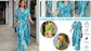 Novo vestido de Verão 2023 com decote em V para mulher