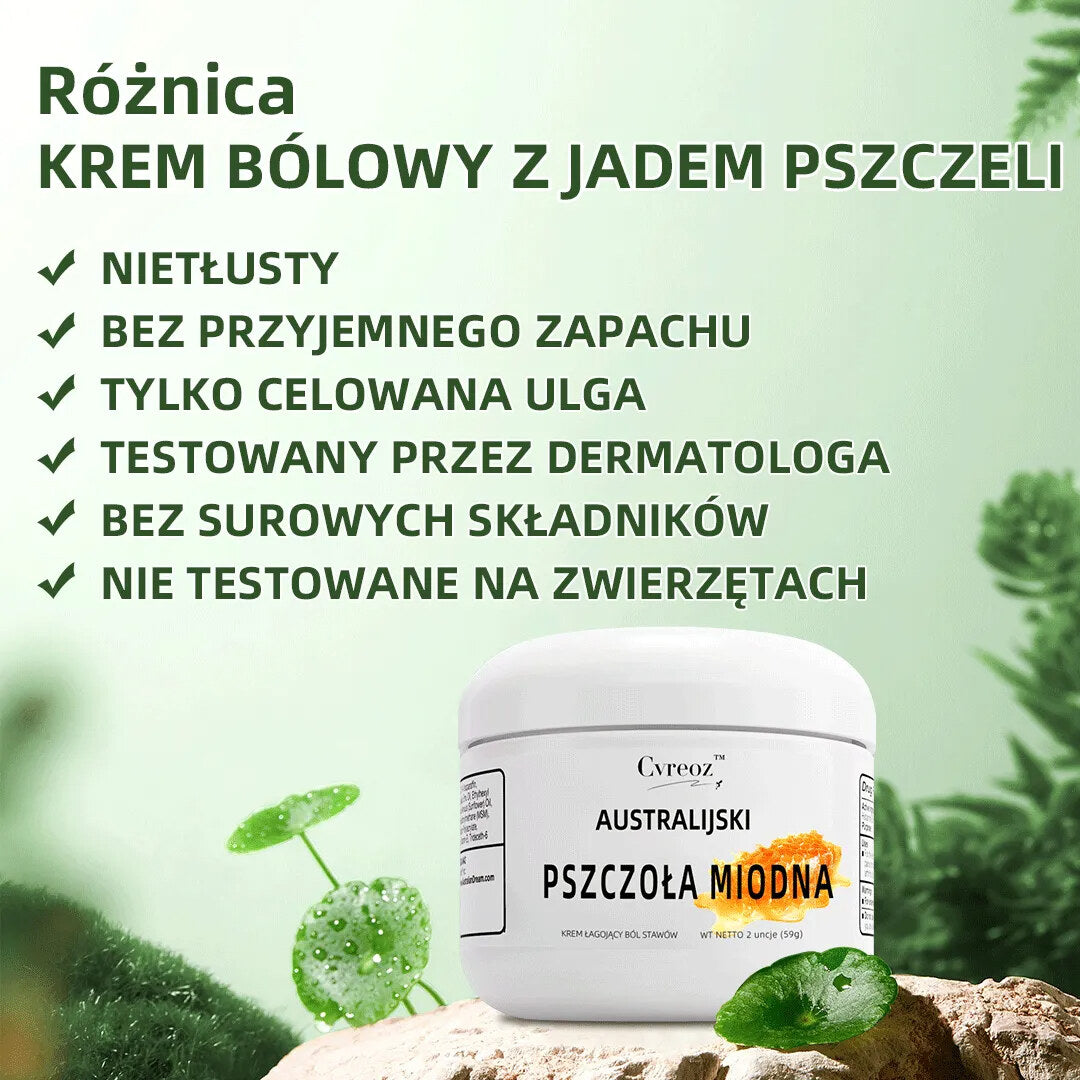 🚩🚩AUSTRALIAN HONEY BEE TRUISON CVREOZTM KREMAS SKAUSMUI MALŠINTI IR KAULŲ GIJIMUI (🐝 RIBOTO LAIKO NUOLAIDA PASKUTINĖMS 30 MINUČIŲ 💥)