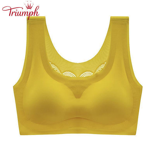 Triumph - Kényelmes melltartó a nagyon vékony jéghez és selyemhez a kövérkéknek