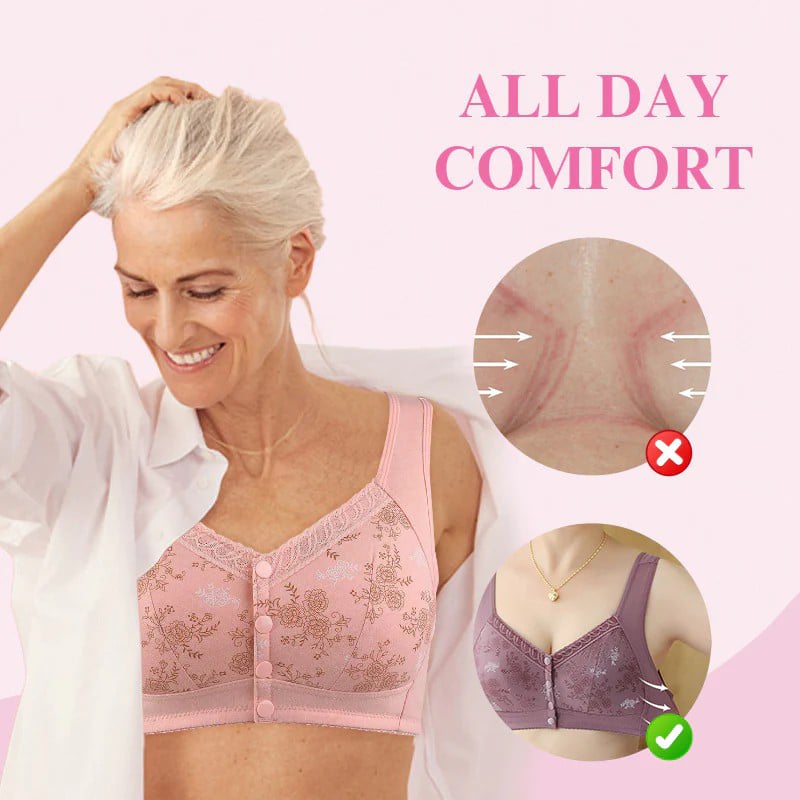 New Cotton Front Closure Bra