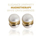 (Korlátozottan kapható 🔥 utolsó nap) Elegance Lymphvity MagneTherapy Fehér Onyx fülbevalók