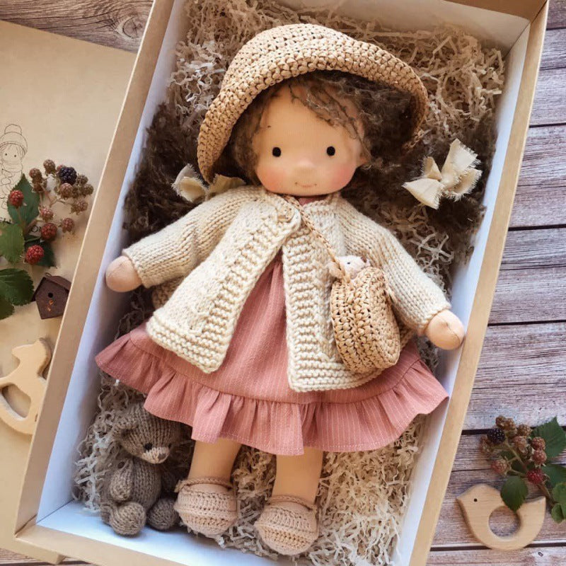 Művészi kézzel készített Waldorf baba - a megfelelő játékok gyerekeknek és felnőtteknek 🎁-Selena