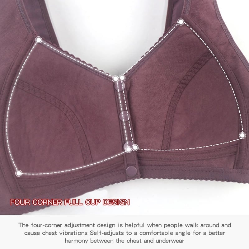New Cotton Front Closure Bra