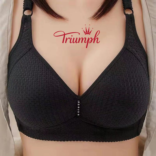 Nagy méretű Diamond acélmentes alsónemű nőknek 【M-5XL】Három darab 15900